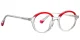 Jamie Transparent-Red Glasses 2