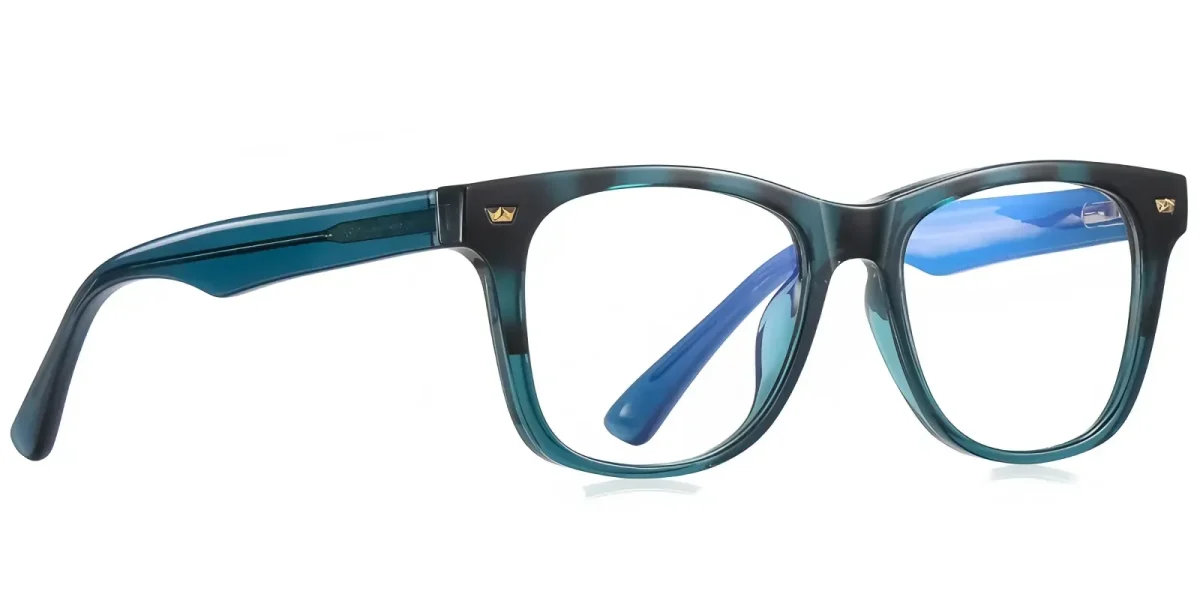 Arale Cyan-Hawksbill Glasses 2