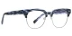 PF2204 Blue Floral-Silver Glasses 2