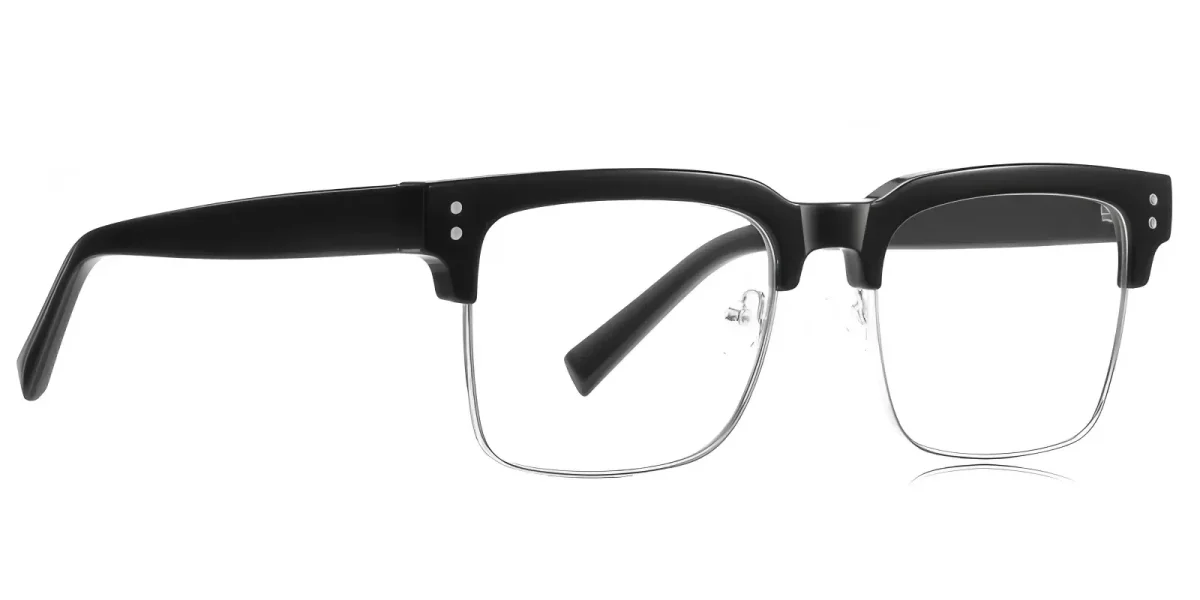 PF2205 Black-Silver Glasses 2