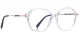 PF2213 Rose Gold-Transparent Glasses 2