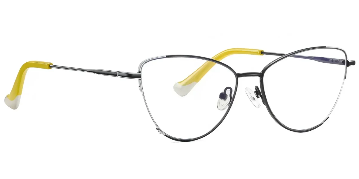 PF3030 Black-White Glasses 2
