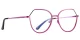 PF3034 Rose Red-Black Glasses 2