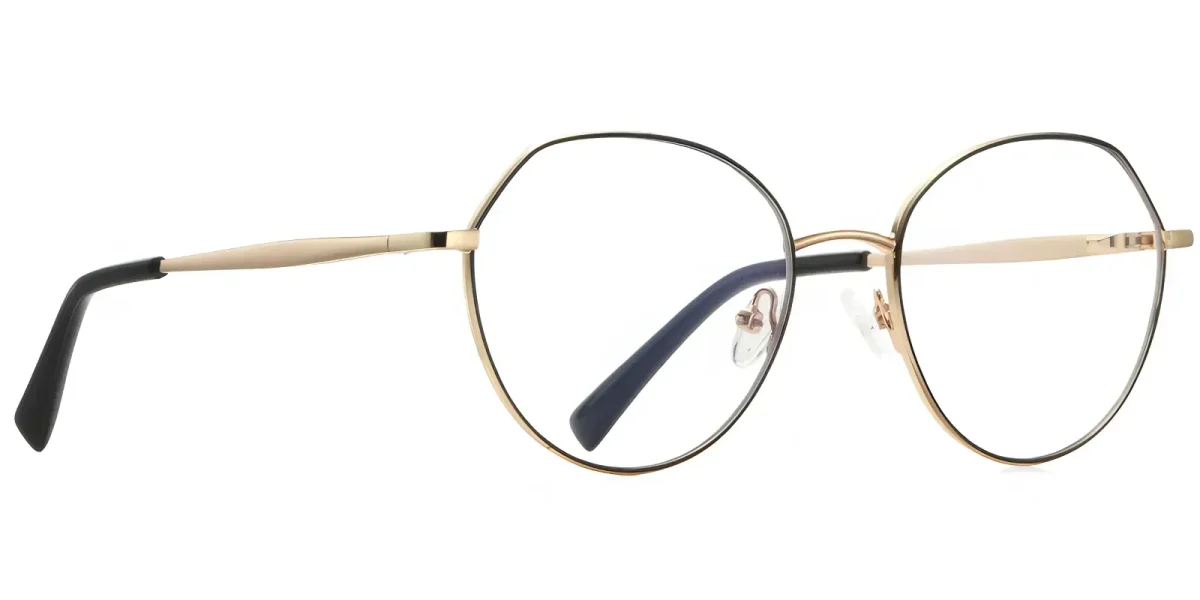 PF3050 Gold-Black Glasses 2
