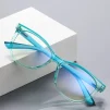 Lobo Cyan Glasses 3