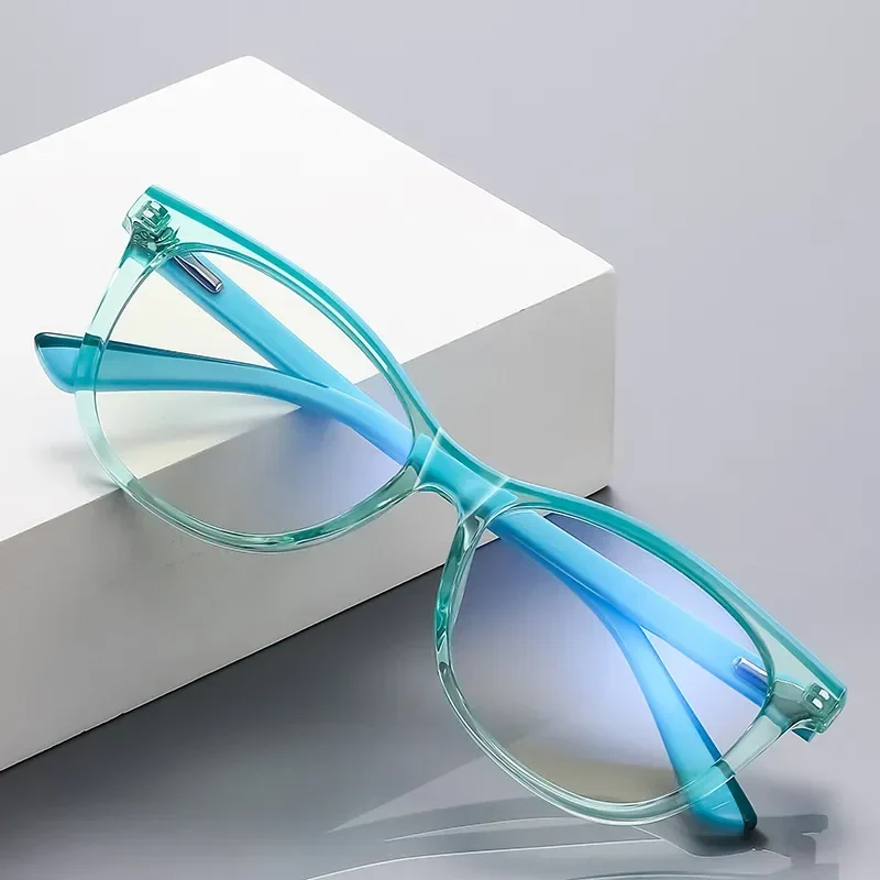 Lobo Cyan Glasses 3