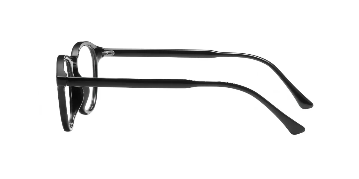 PF5004 Bright-Black Glasses 3