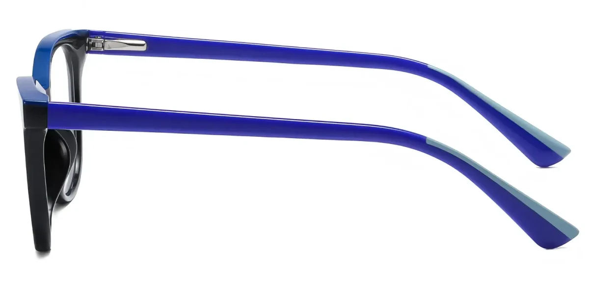 Lobo Black-Blue Glasses 3