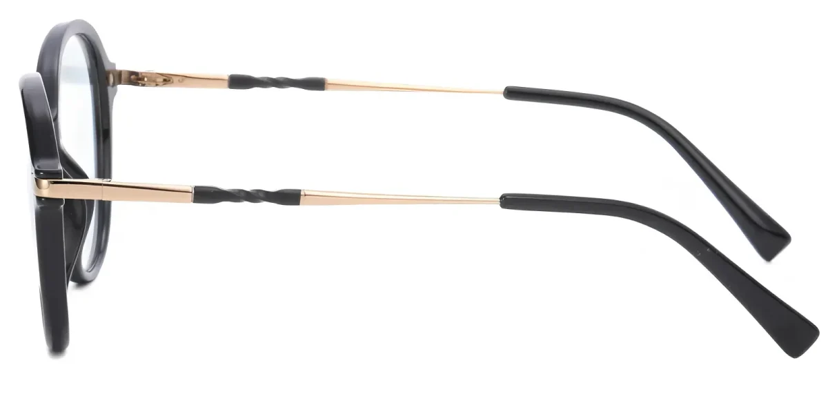 PF2213 Black-Gold Glasses 3
