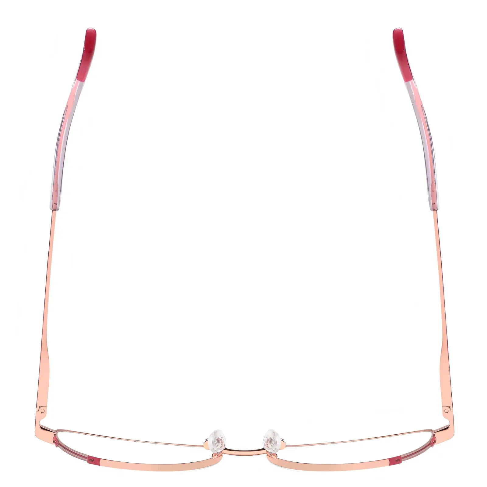 PF3030 Rose Gold-Red Glasses 4