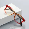 Yaritza Red-Orange Glasses 5