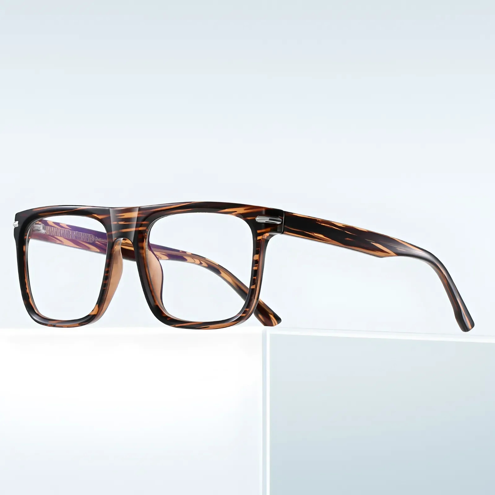 PF2202 Brown-Zebra Glasses 6