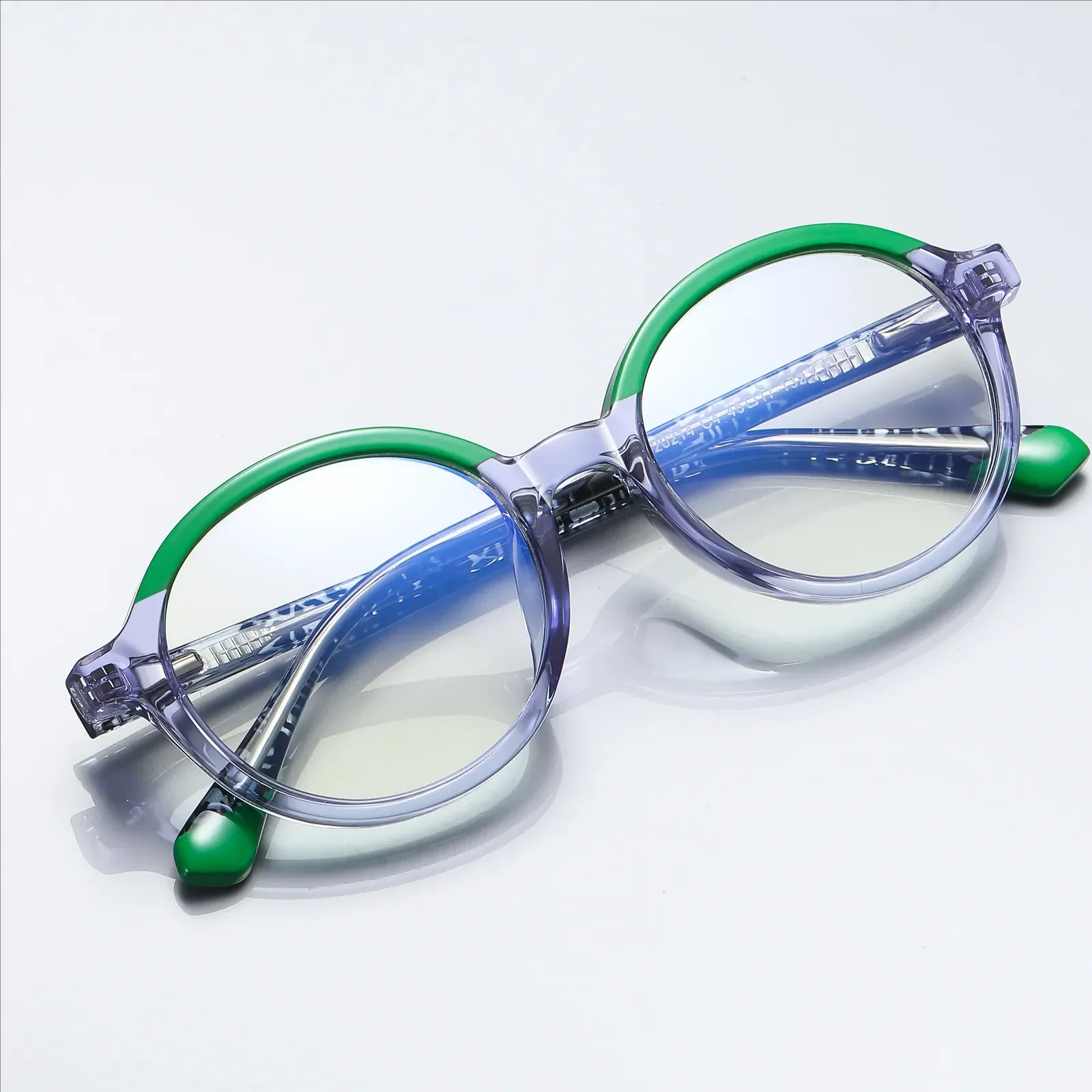 Jamie Blue-Green Glasses 6