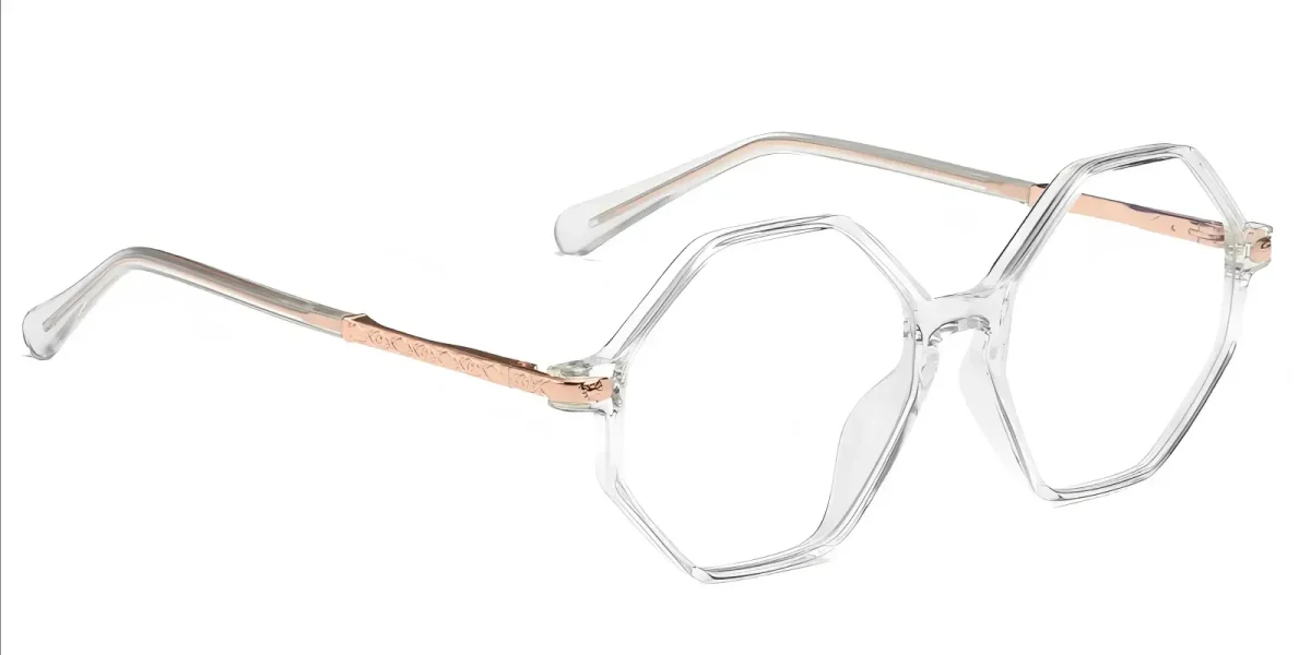 Rosamund Transparent Glasses 2