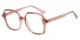 Libby Clear, Pink Glasses 1