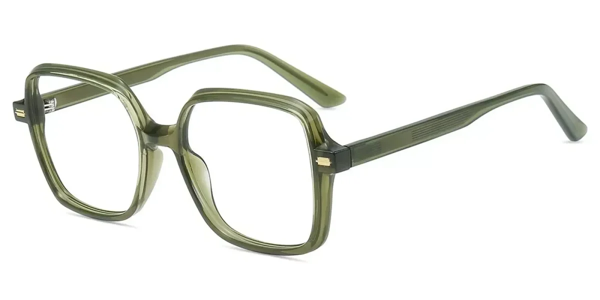 Libby Clear, Green Glasses 1