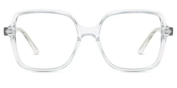 Libby Clear eyeglass frame