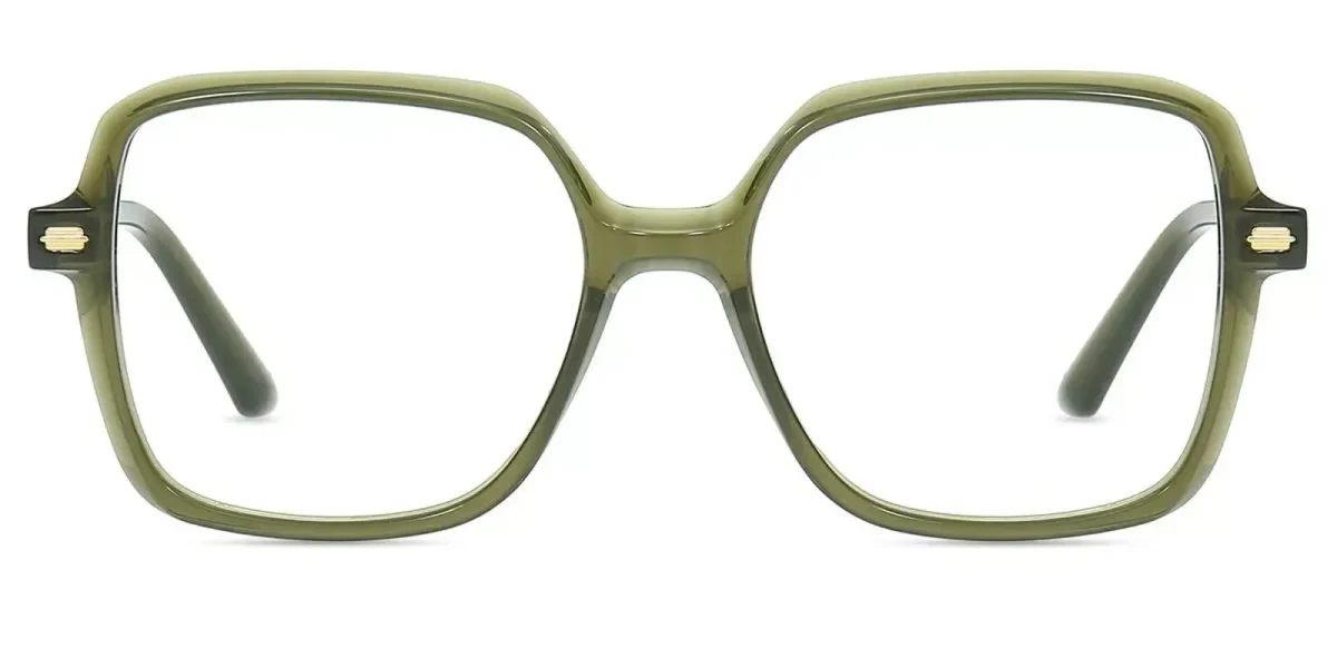 Libby Clear, Green Glasses 2