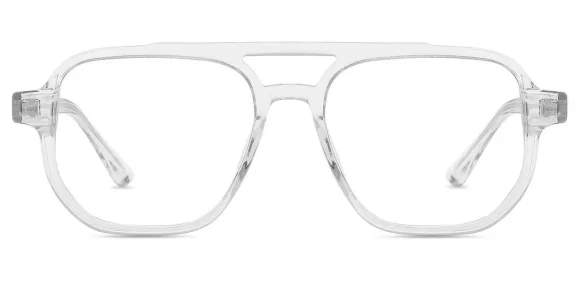 gege Clear eyeglass frame