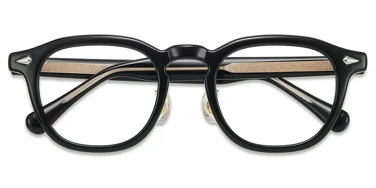 XY8039 Black Glasses 0