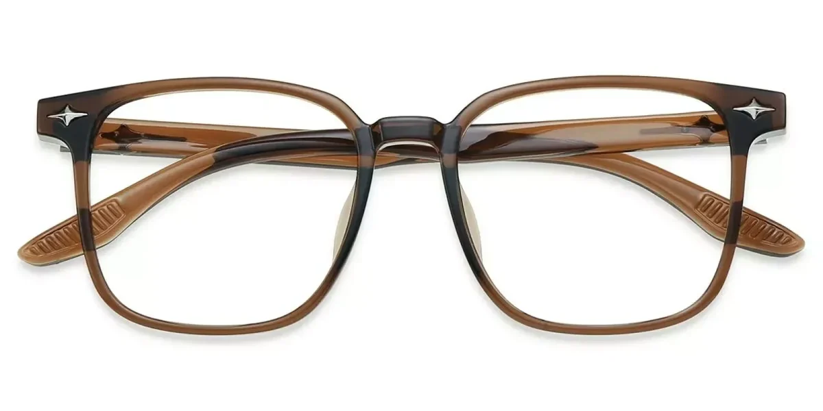 XY8041  Clear, Brown Glasses 0