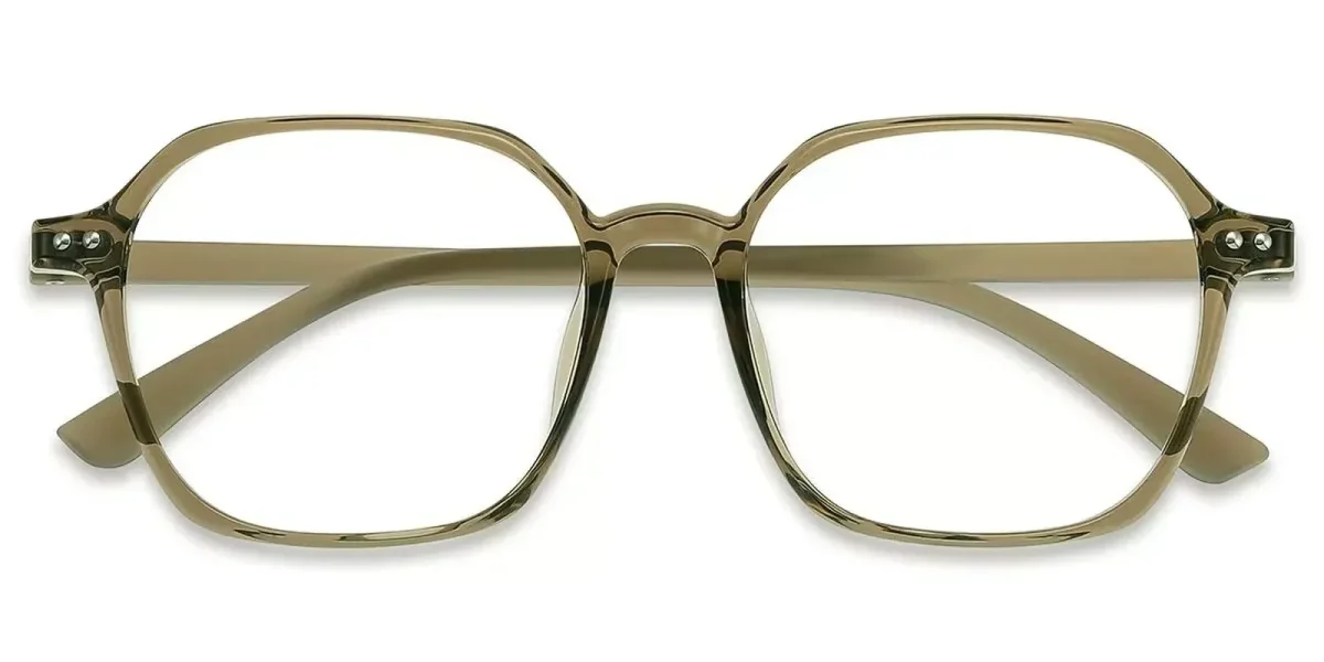 XY8042 Green, Clear Glasses 0