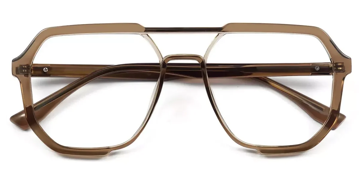 XY8043 Brown Glasses 0