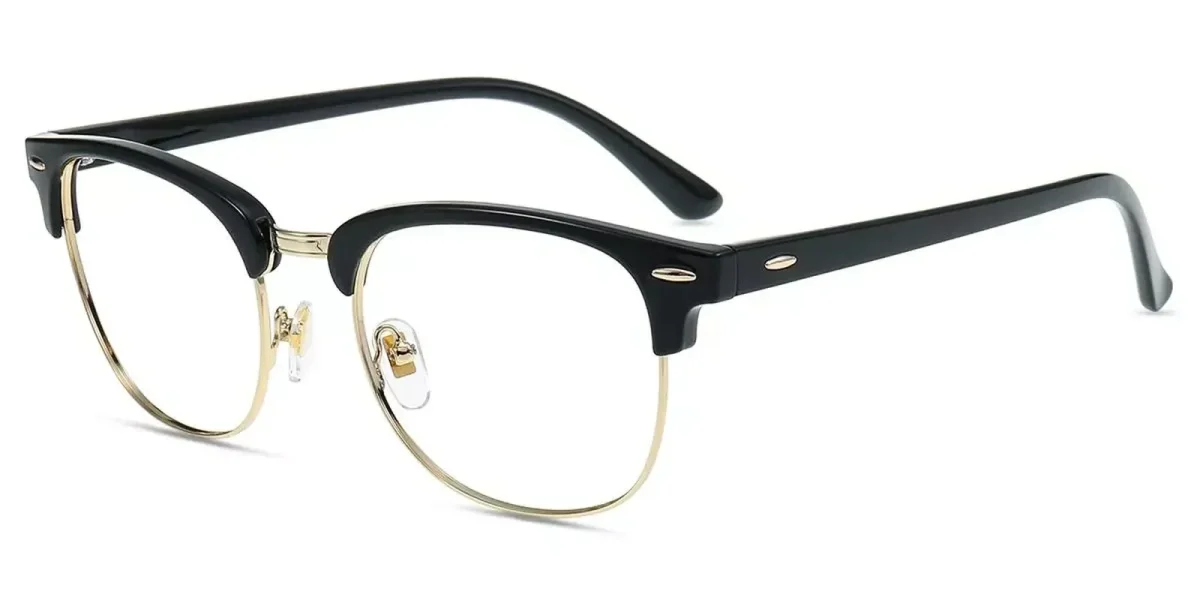 XY8010 Black, Gold Glasses 1