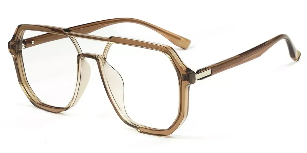 XY8043 Brown Glasses 1