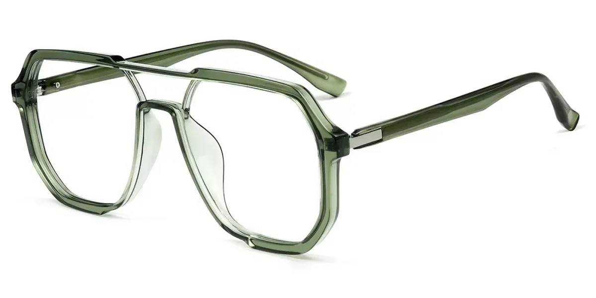 XY8043 Green Glasses 1