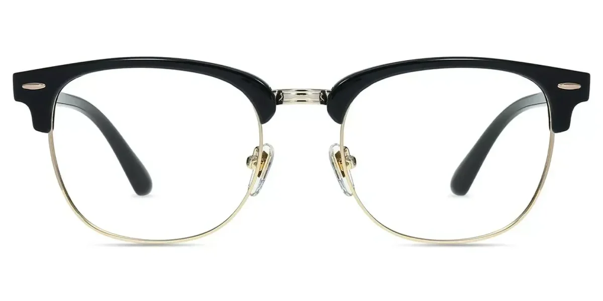 XY8010 Black, Gold Glasses 2