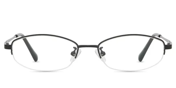XY8032 Black eyeglass frame