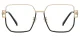 XY8012 Black, Gold Glasses 2