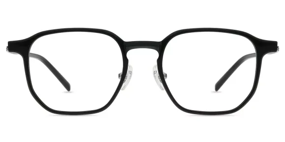 XY8036 Black eyeglass frame