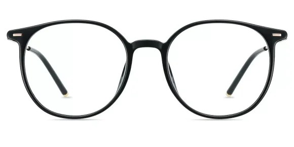 XY8038 Black eyeglass frame