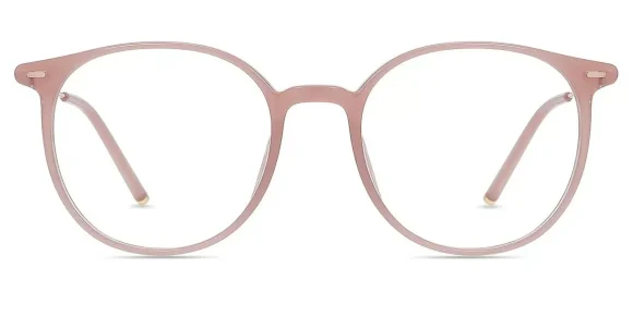 XY8038 Pink eyeglass frame