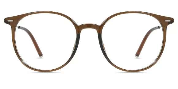 XY8038 Brown  eyeglass frame