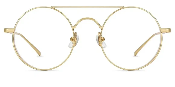XY8013 Gold eyeglass frame