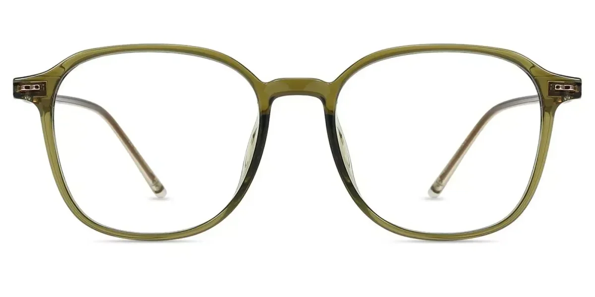 XY8040 Clear, Green  Glasses 2