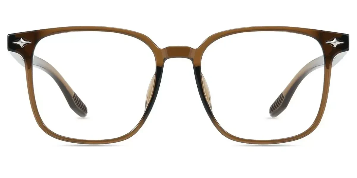 XY8041  Clear, Brown Glasses 2