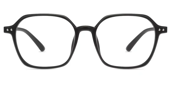 XY8042 Black, Matt eyeglass frame