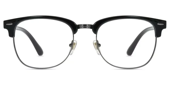 XY8010 Black, Gunmetal  eyeglass frame