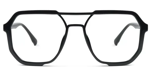 XY8043 Black eyeglass frame