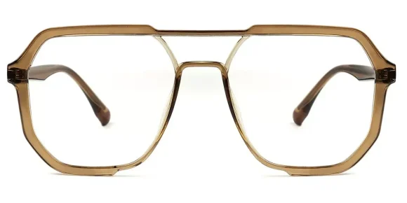 XY8043 Brown eyeglass frame