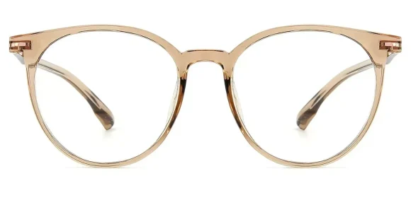XY8047 Brown eyeglass frame