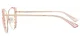 XY8024  Gold, Pink, Clear Glasses 3