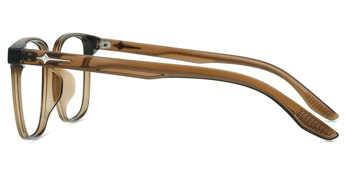 XY8041  Clear, Brown Glasses 3