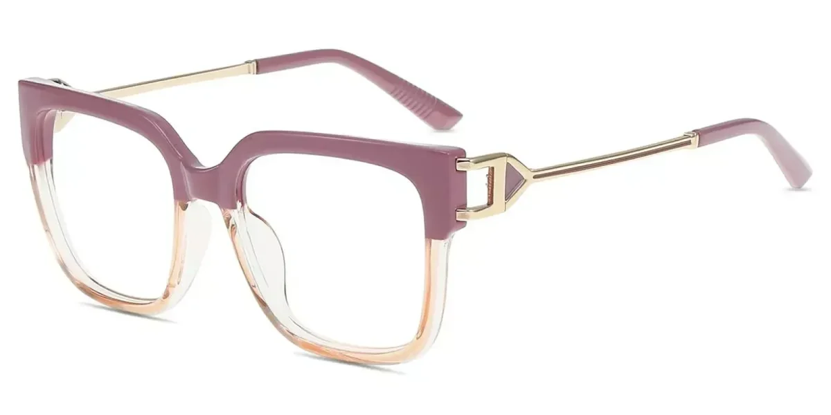 XY8034 Purple, Brown, Clear Glasses 0