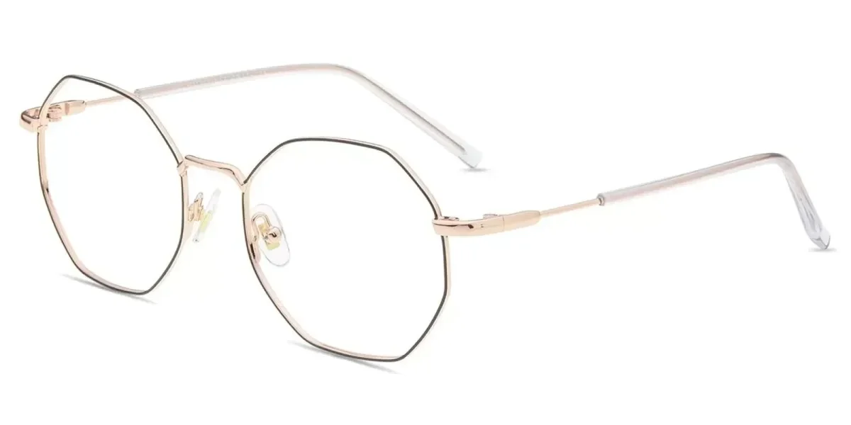 XY8054 Black, Gold Glasses 0