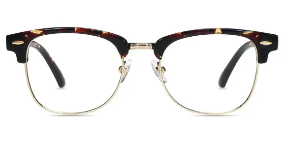XY8025 Gold, Tortoise eyeglass frame